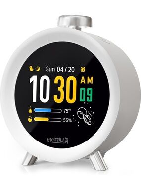 Alarm clocks for bedroom 2.8” color display 7 days programmable 4 alarms